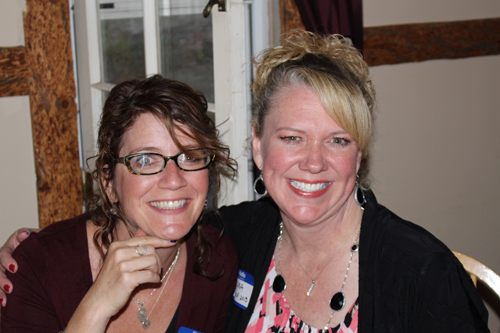 Jackie Mohr and Laura Roberts