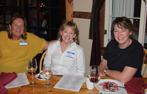 Linda Zabawa and Christy Holbrook and Susan Stearns