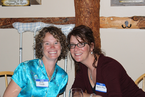 Mindy Hanson and Jackie Mohr