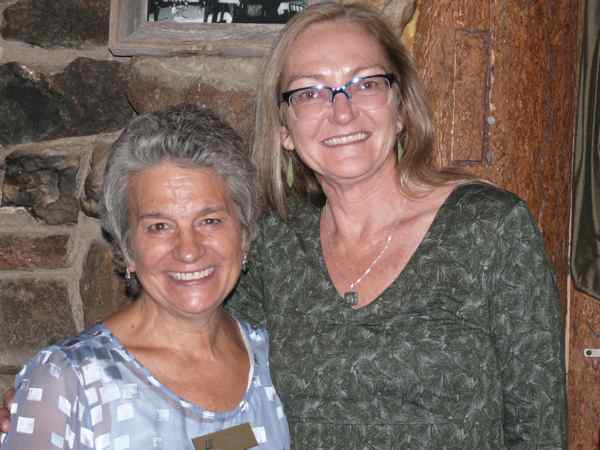 Peggy Eggers and Kelly Haley