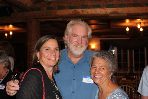 Lori Frease with Peter and Peggy Eggers